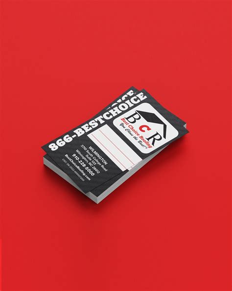 Business Card Blank Best Choice Roofing