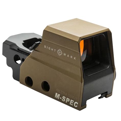 Sightmark Ultra Shot A Spec 4 Pattern Red Reflex Sight Dark Earth