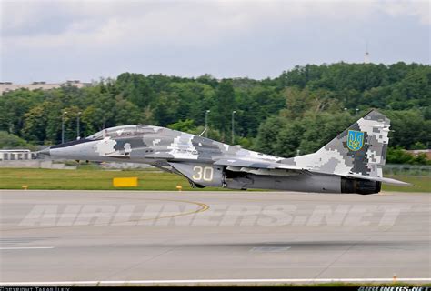 Mikoyan Gurevich Mig 29ub 9 51 Ukraine Air Force Aviation Photo