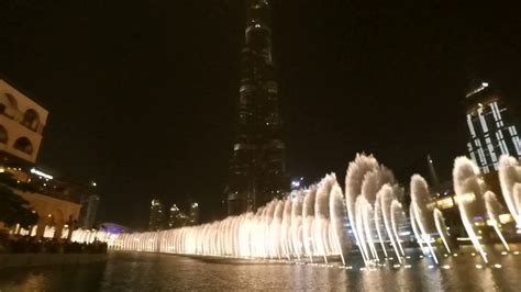 Dubaj Szökőkút Dubai Fountain Burj Khalifa Youtube