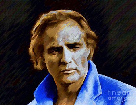 Marlon Brando Collection 2 Painting By Sergey Lukashin Fine Art America