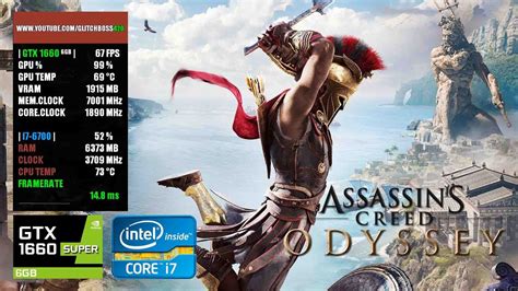 Assassin S Creed Odyssey GTX 1660 Super 6GB I7 6700 16GB RAM