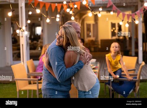 Father And Daughter Hugging Each Other Stock Photo Alamy