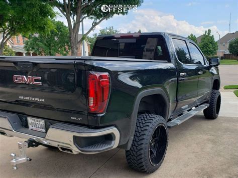 2019 Gmc Sierra 1500 With 22x12 44 Ballistic Rage And 33125r22