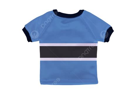 Bandera De Botswana En Una Camiseta Pequeña Sobre Un Fondo Blanco Png Vestir Algodón Parte