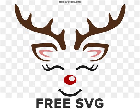 Silhouette Cameo Reindeer Face Svg Free Reindeer Face Svg Dxf Deer My