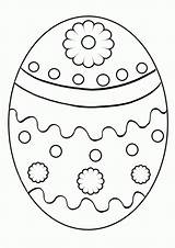 Coloring Easter Egg Detailed Printable Eggs Popular sketch template