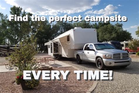 How To Find The Perfect Camping Site This Weekend Rv Lifestyle