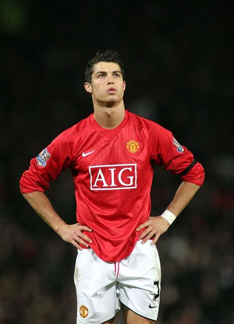 Manchester United Kingdom January 01 Cristiano Ronaldo Of