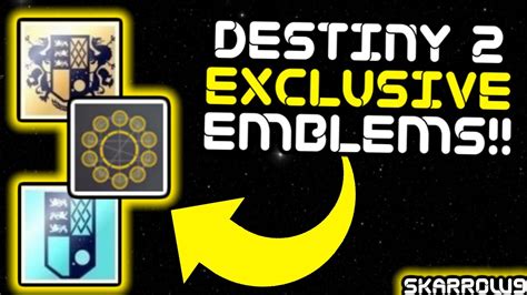 Exclusive Destiny 2 Veteran Reward Emblems How To Earn 7 Exclusive