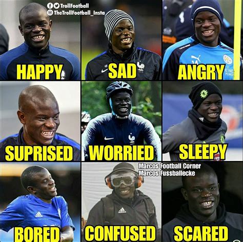 Kante Funny Ngolo Kante Football Memes Soccer Memes Football Images