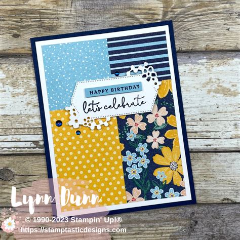 Easy Design Technique To Make 4 Cards At Once Lynn Dunn Stamptastic