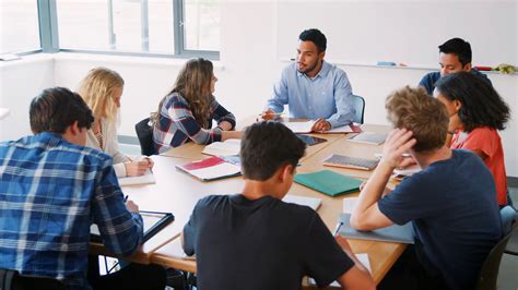 Group Of High School Students With Male Stock Footage Sbv 327935642