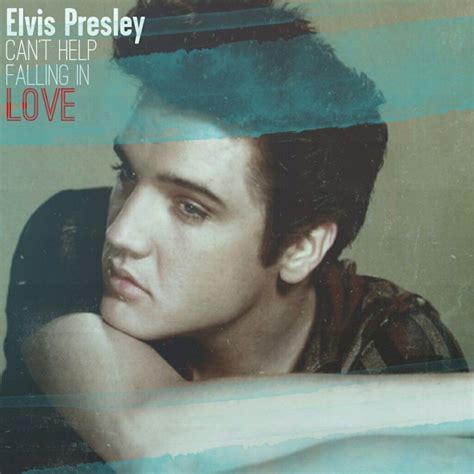 Elvis Presleys Famous Song Cant Help Falling In Love Album Art Album Cover Elvis Can