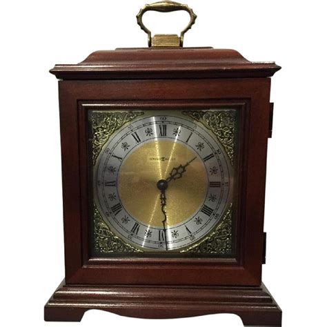 Howard Miller Chiming Mantle Clock Aptdeco
