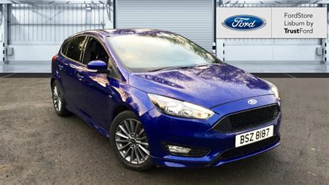 Ford Focus 2018 Deep Impact Blue £14490 Trustford