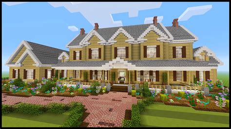 Minecraft How To Build A Mansion 3 Part 1 Youtube