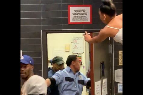 Woman Pepper Sprays Atlantic City Mcdonalds Security Video