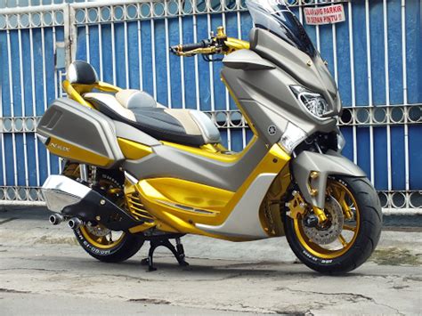 Get modifikasi yamaha n max putih images. Koleksi Modifikasi Motor Yamaha Nmax Terbaru | Modifikasi ...