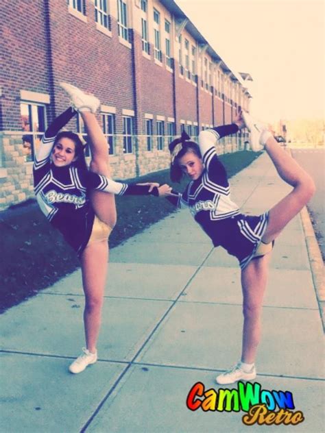 Cheer Stunt Bow And Arrow And Scorpion From Kythonis Cheerleading