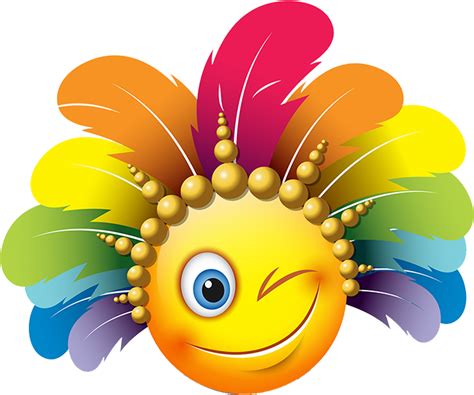 Carnival Smileys Stickers By Pallavi Kalyanam