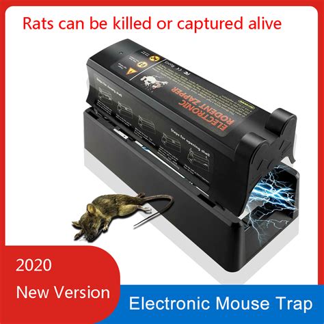 Electronic Mouse Trap Victor Control Rat Killer Pest Electric Rodent