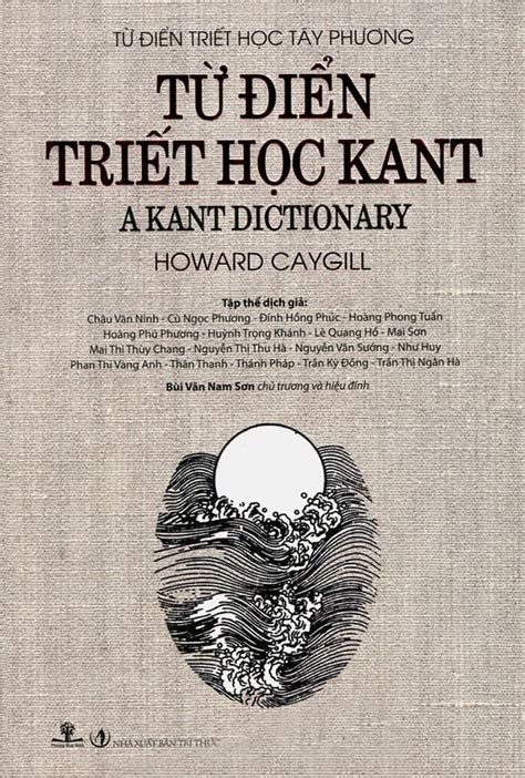 Từ điển triết học Kant Mê Tải Sách