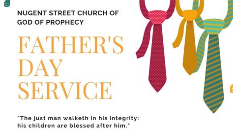 These are the international days and weeks currently observed by the united nations. Father's Day Sunday Service - June 21, 2020 - YouTube