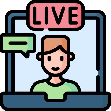 Live Streaming Free Icon