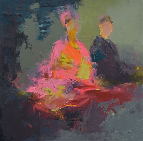 Ursula Ofarrell Sitting Figure Painting Artist Artist Inspiration