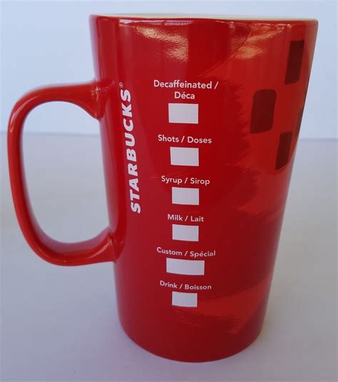 Maybe you would like to learn more about one of these? Starbucks 16 oz Mug Tall Cup Red Green Starbucks logo 2014 ...
