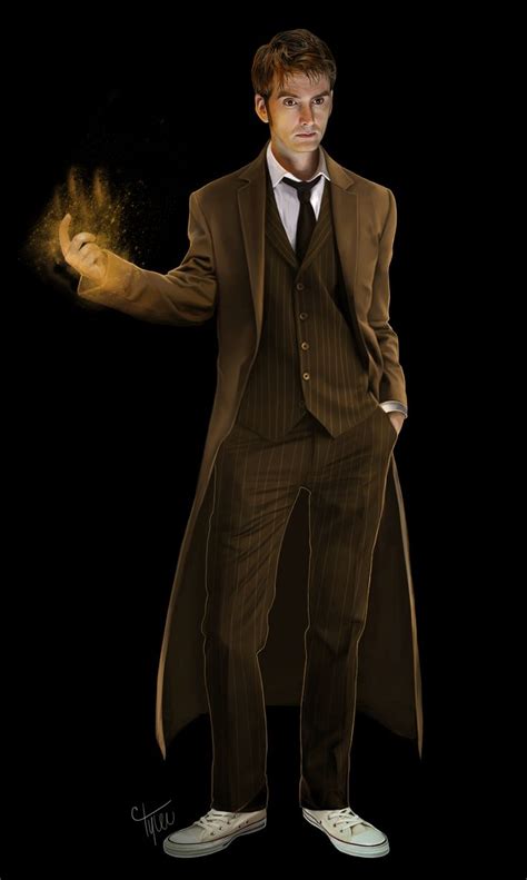 Art Doctor Who The Doctor David Tennant Ten Tenth Doctor Regeneration