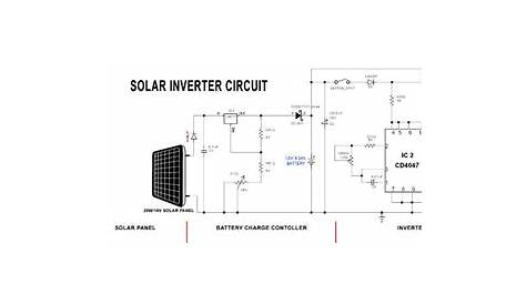 grid tie solar inverter circuit diagram