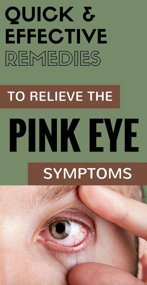 Quick And Effective Remedies To Relieve The Pink Eye Symptoms Beauty