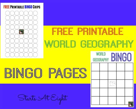 Printable Bingo Chips