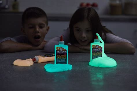 How To Make Make Glow In The Dark Slime Using Elmers Glue