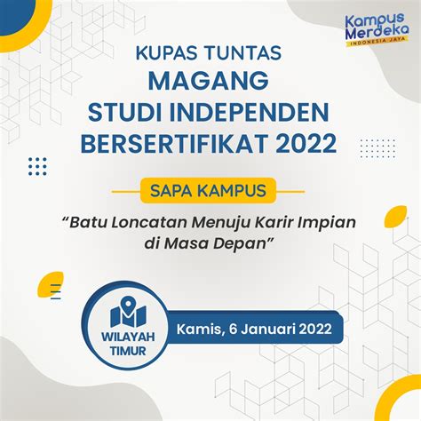 Kupas Tuntas Magang And Studi Independen Kampus Merdeka 2022 Mbkm Ub