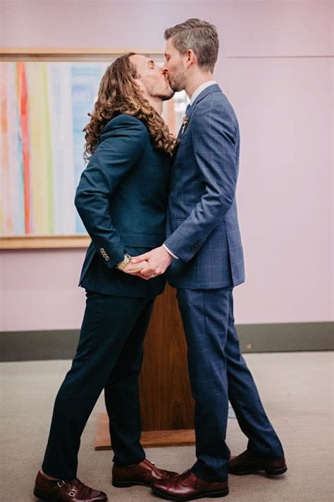 same sex nuptials at new york city hall · jenny fu new york wedding photographer