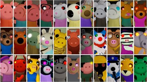 Roblox Piggy Wallpaper All Characters