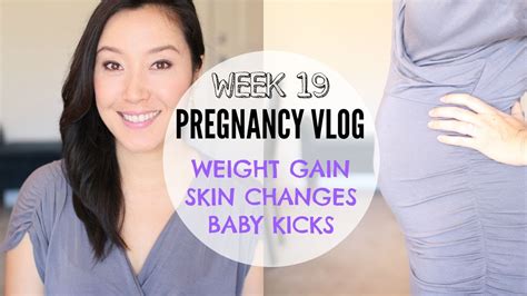 Maybe you would like to learn more about one of these? Week 19 Pregnancy Vlog- Weight Gain, Skin Changes and Baby ...