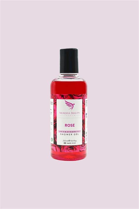 British Rose Shower Gel Moksha Bodycare