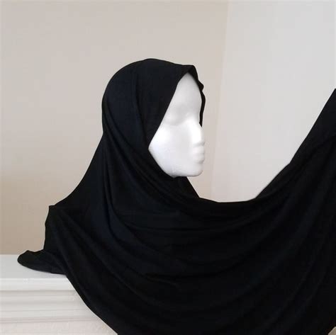 instant jersey hijab instant hijab slip on hijab pinless etsy