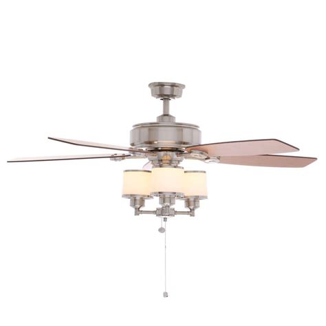 Their quality components make them the perfect machines for both indoor and outside use. Hampton Bay Waterton II Brushed Nickel Ceiling Fan Manual ...