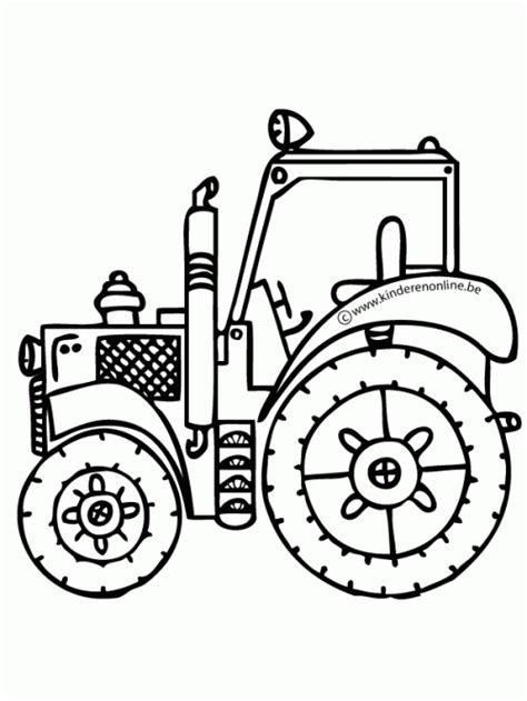 Pin op Kleurplaten tractor