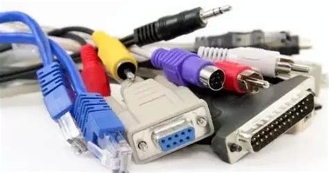 Differences Between Types Of Computer Cables Ports Sockets And Connectors