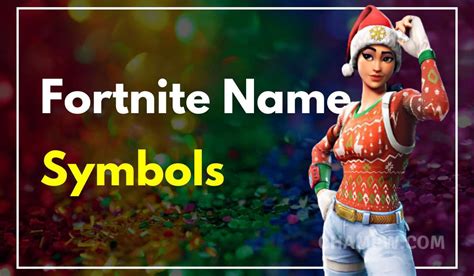 If You Are Searching For Fortnite Name Symbols To Use It Into Your
