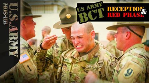 Us Army Bct Reception And Red Phase Youtube