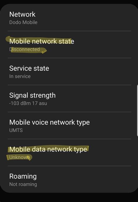 Mobile data not working after using a custom ROM and reflashing to