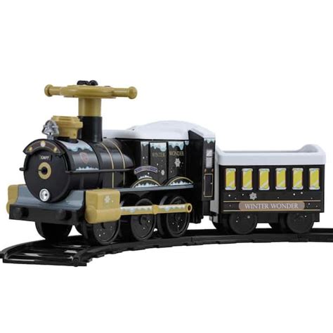 Rollplay Steam Train 6 Volt Battery Winter Ride On Toy 7221acj M F Wh The Home Depot