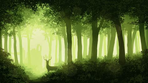 Fantasy Deer Hd Wallpaper By Juh Juh